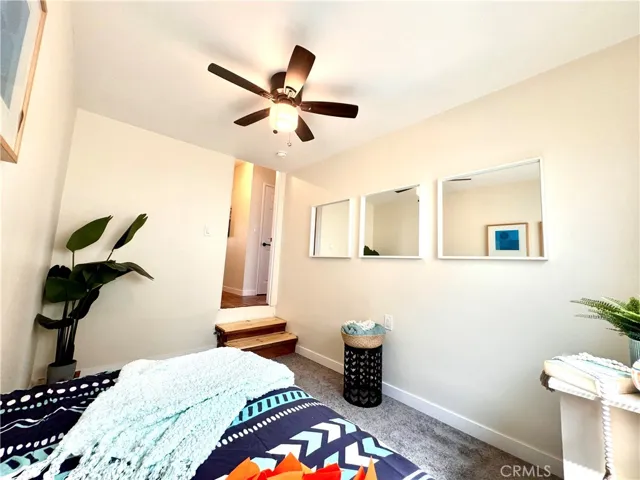 Missing a closet, but there's room for an armoire right on that wall.