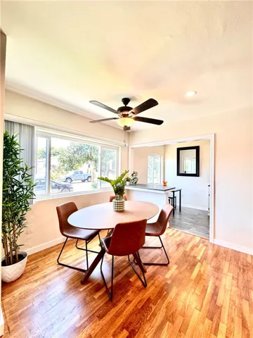 Formal dining area