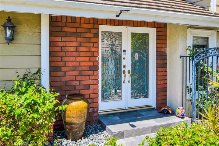 double doors with added security