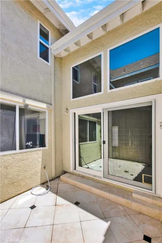 Atrium - view from kitchen and den