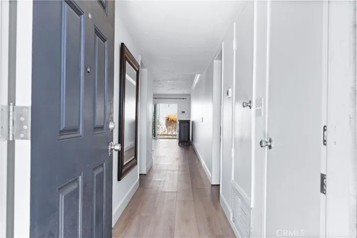 Entrance to the home