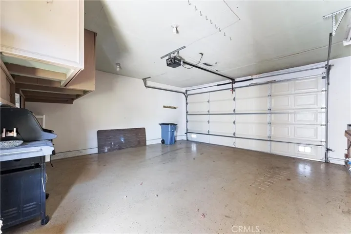 Spacious two-car garage
