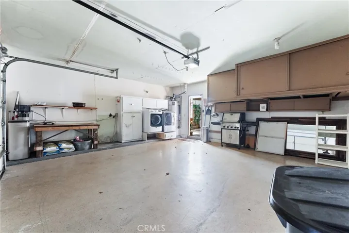 Spacious two-car garage