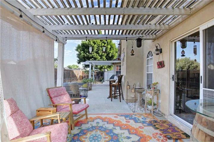 Patio area