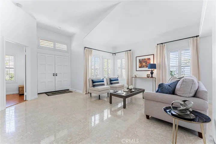 Double door entry, 1st bedroom has an ensuite bathroom.