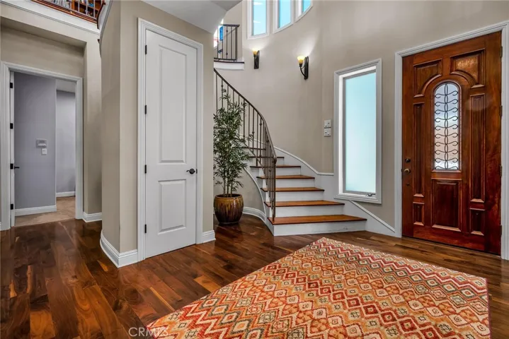 Welcoming foyer furniture here optional