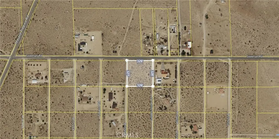0 Sweetser Rd & 47th St West, Rosamond, California 93560