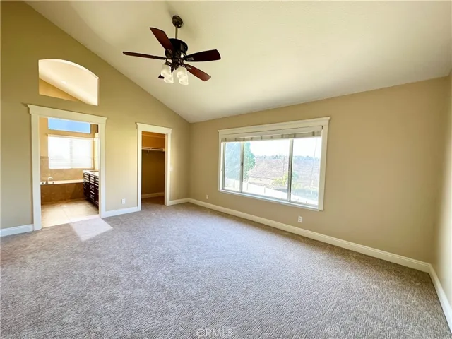 Beautiful views from the master bedroom.