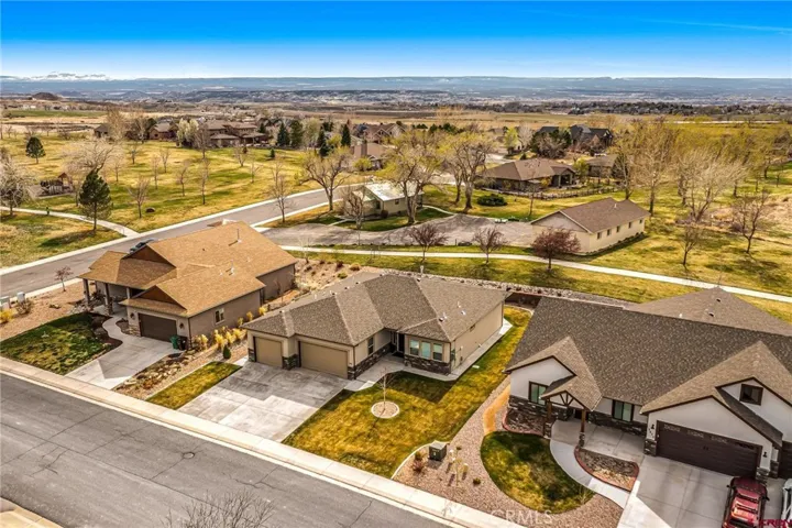 Arial View front of house.
Front Door facing East