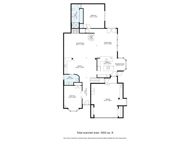  710 Ridgeway St, Lower Level Floorplan