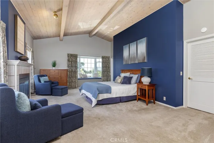 Cool, tranquil and relaxing is what you will find here in the upper level primary suite. Simply elegant and a spa like feeling.