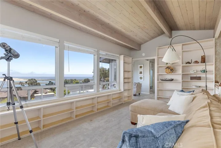 This. is. the. upstairs. loft. Wow, endless forever views and time to read a book, rejuvenate you spirit or make this a game room, your choice!