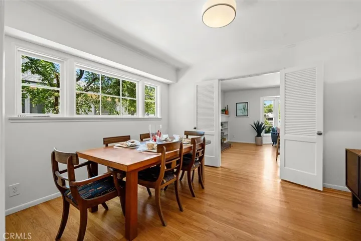Large formal dining room.