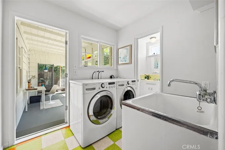 Laundry room. LG washer & dryer included.