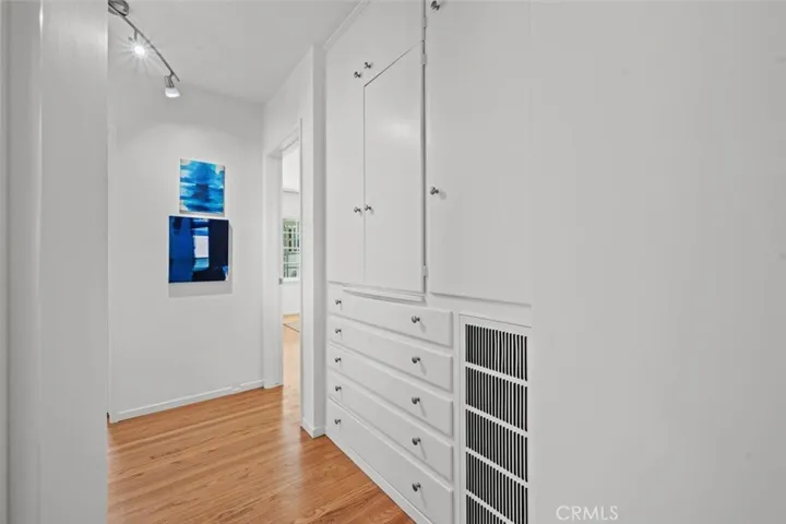 Tons of storage in the hallway.