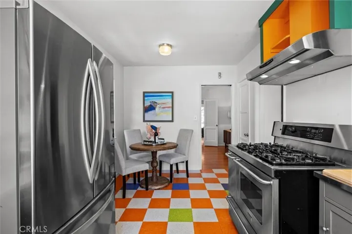 Looking toward the nook and dining room.
