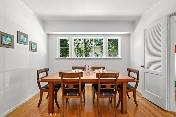 Nice high window allows for furniture below.