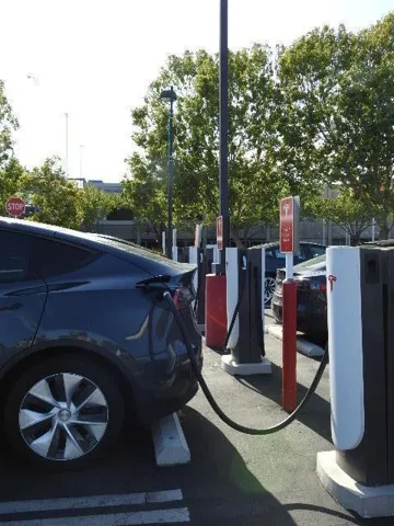 Need to charge up your Tesla? Conveniently located charging station within Ravenswood Shopping Car