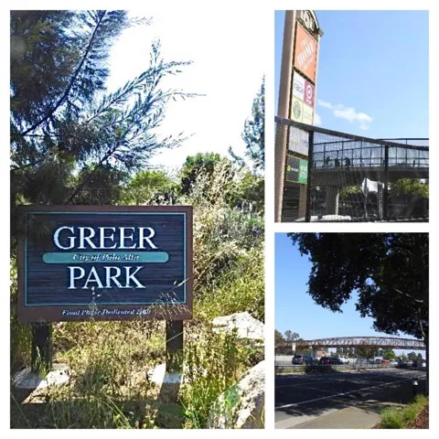 Just over the walking bridge to Palo Alto you go.