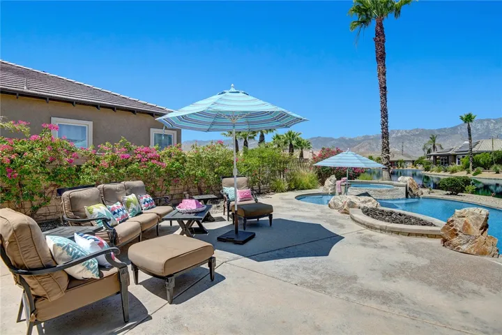 LARGE patio area off the Office/Den/Sunroom/3rd bedroom
