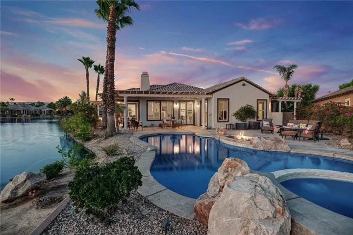 shoreline and pool view eve