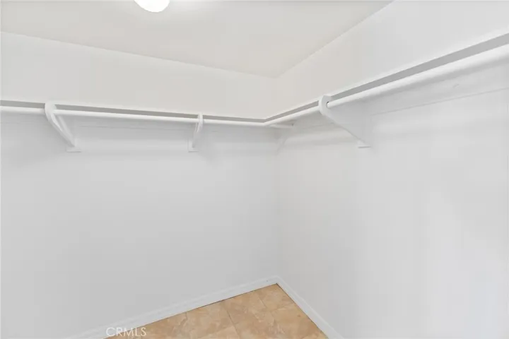 Downstairs Primary Suite Walk-In Closet