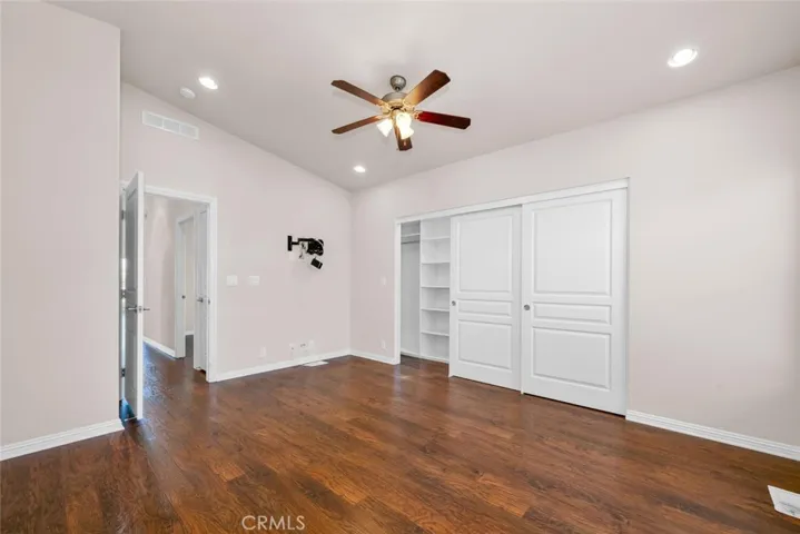 Master Bedroom with walk-in closet