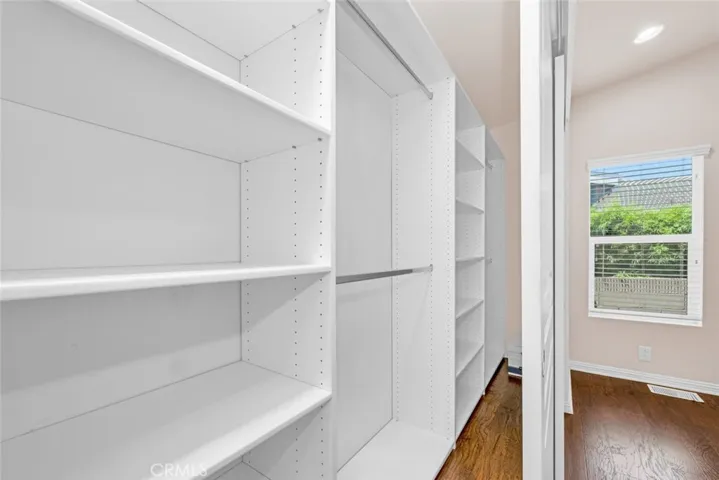 Master bedroom walk-in closet.