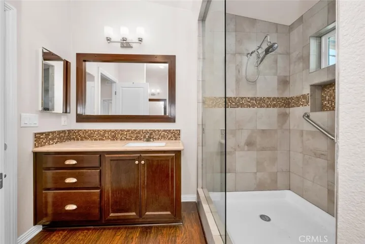Master bathroom.