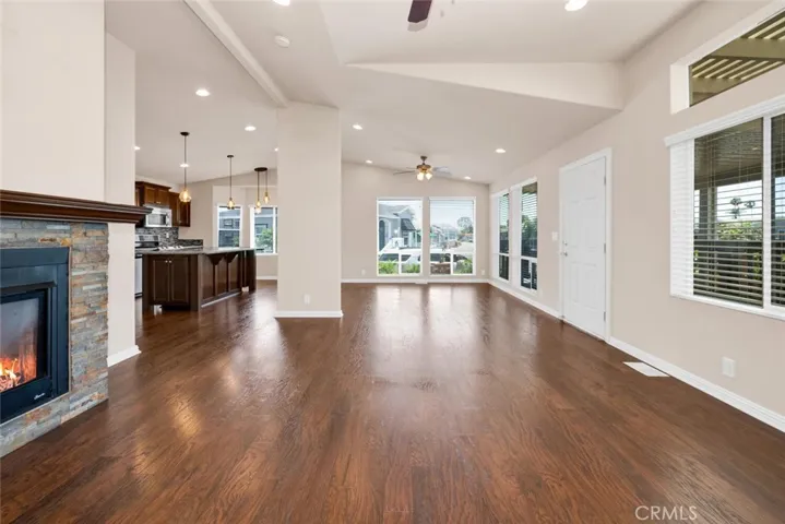 This is definitely a bright and open floor plan.