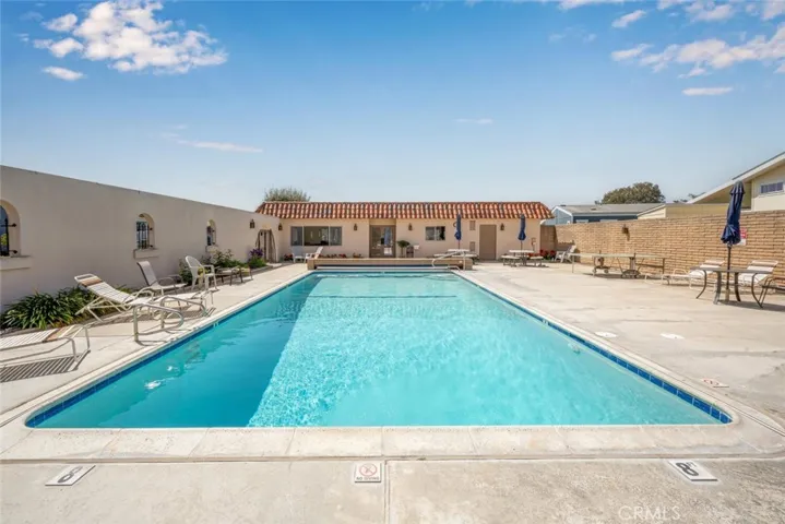 Community pool heated year round.