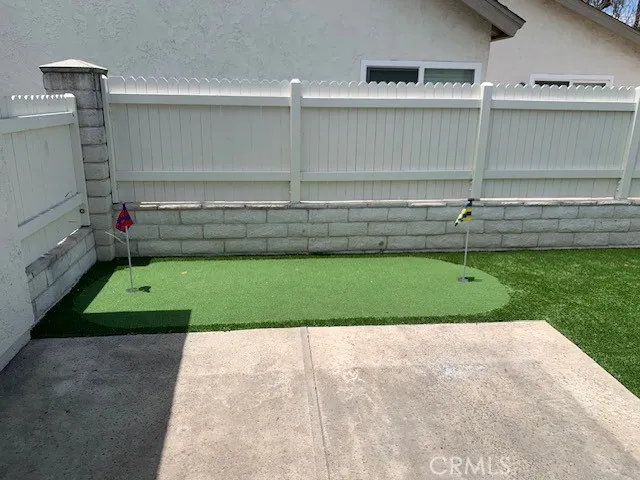 Enclosed Backyard