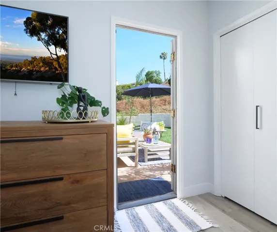 Door to Back Patio from Primary Suite