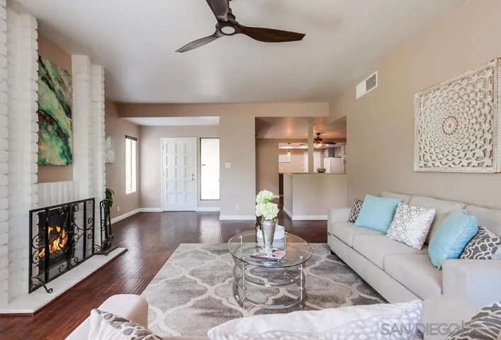 Huge light and bright living room!