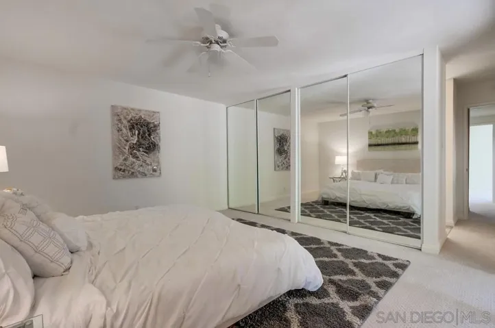 Spacious closet, ceiling fan, and plenty of natural light!