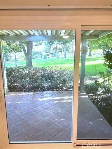 View From 2nd Master BR's Sliding Doors to Rear Yard Park-Like Setting