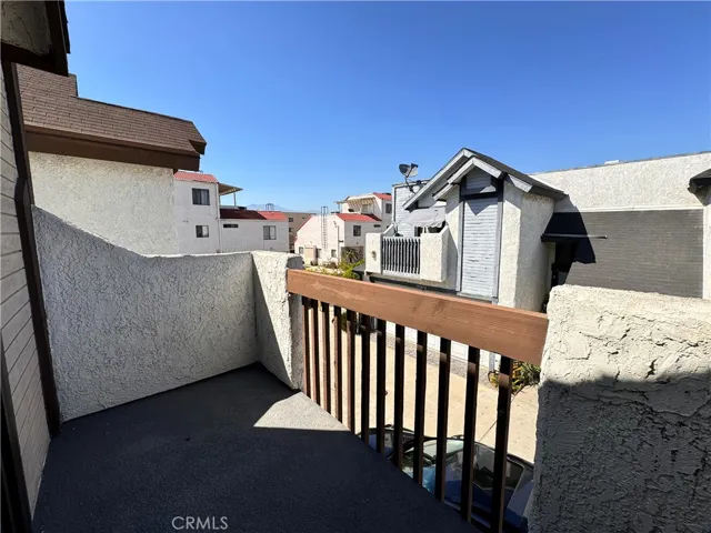 master room's balcony
