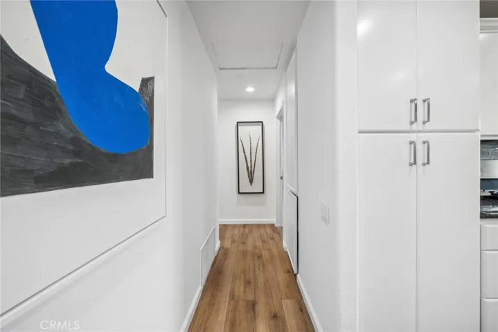 Long hallway w/ even more storage!