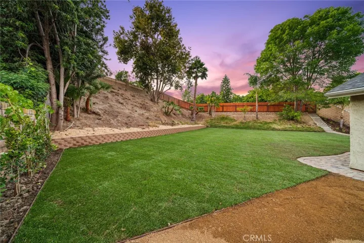 Lush vegetation & rich green grass~ setting the meditative ambiance