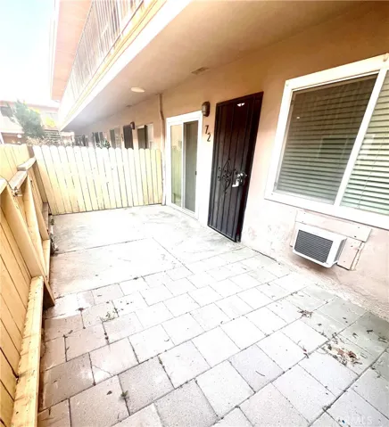 Good size patio