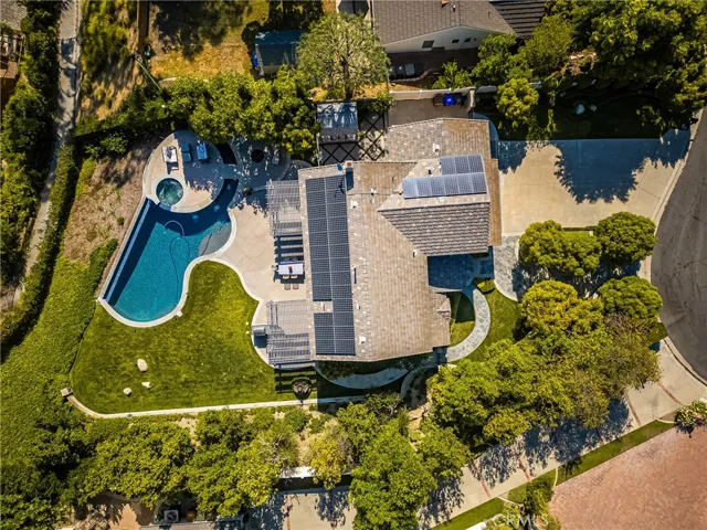 Spectacular half-acre lot, and a perfect view of the paid solar panels which are controlled remotelly.