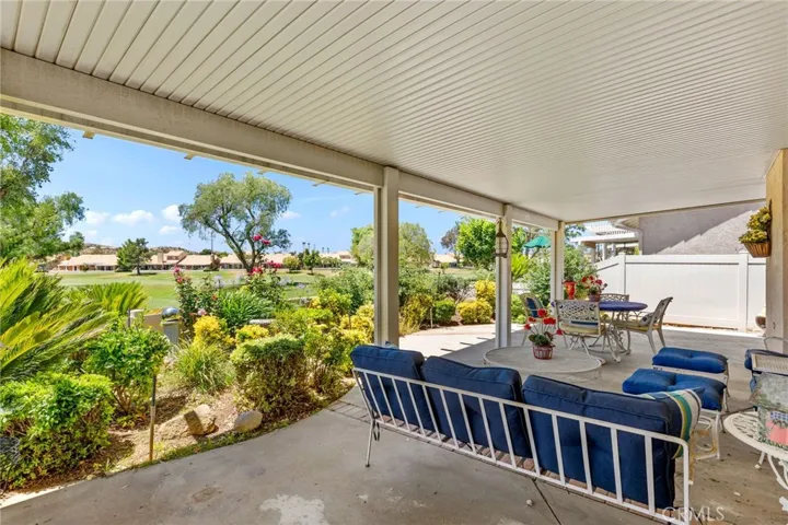 Patio area