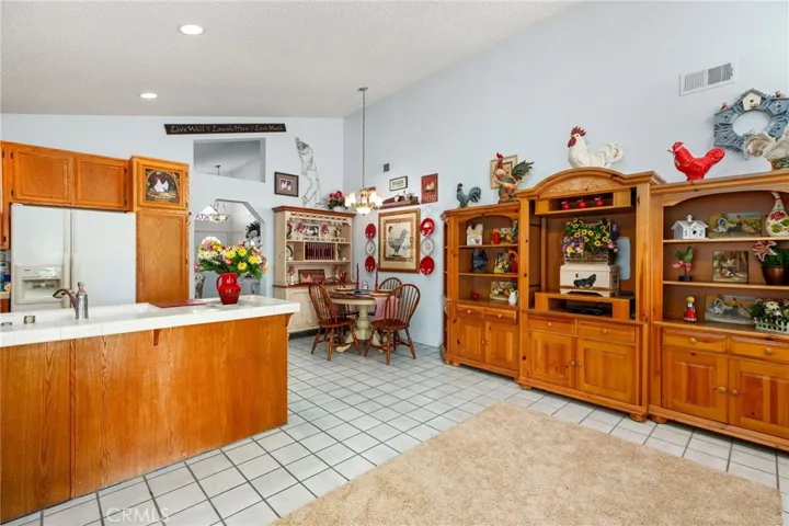 Family Room, Nook & Kitchen