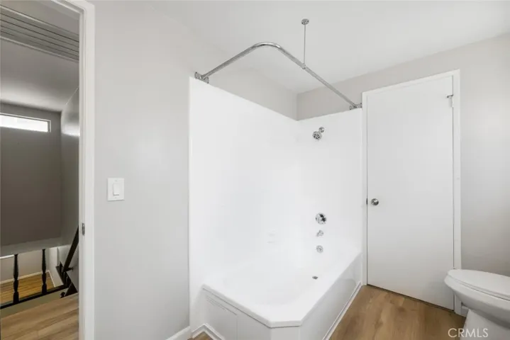 Shower and tub combo.