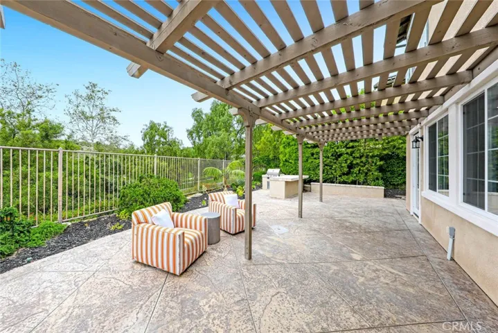 Patio overhang for shade