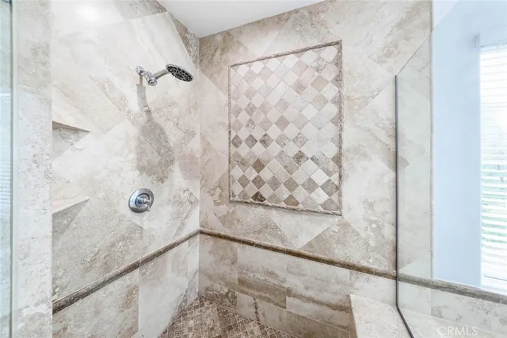 Master walk-in shower