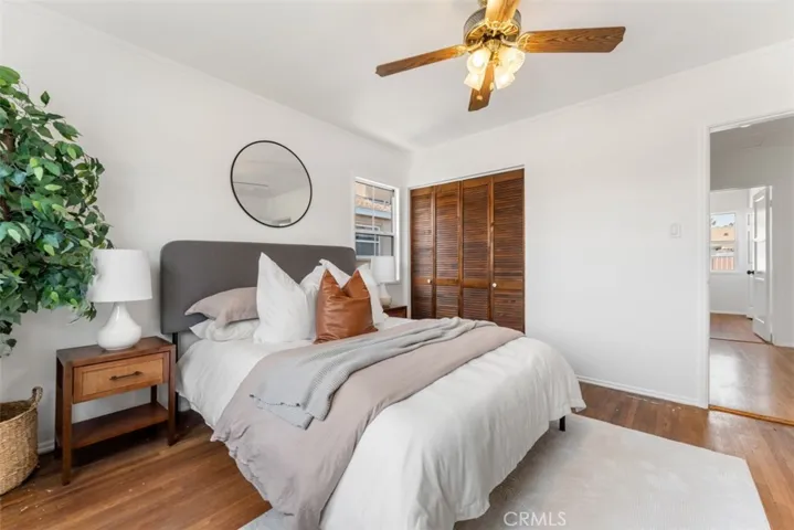 Well sized master bedroom with plenty of natural light