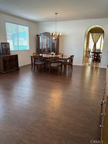 Newly Painted Dining Area