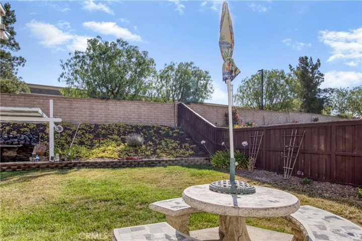 Rear Yard Looking East