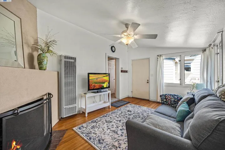 Rear house living room